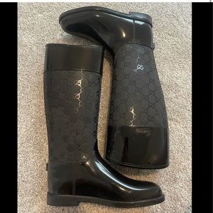 Gucci rain boots